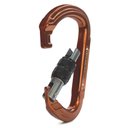 Ver imagem 3 de Mosquetão Sideup Alumínio D Trava Rosca Keylock 30kn Ce Nbr Marrom
