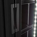 Ver mais imagens de Refrigerador Expositor Porta Dupla Slim 752l 220v All Black Metalfrio