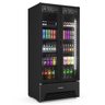 Refrigerador Expositor Porta Dupla Slim 752l 220v All Black Metalfrio - 2