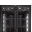 Ver imagem 6 de Refrigerador Expositor Porta Dupla Slim 752l 220v All Black Metalfrio