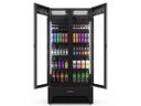 Ver imagem 3 de Refrigerador Expositor Porta Dupla Slim 752l 220v All Black Metalfrio