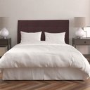 Ver imagem 1 de Cabeceira Cama Box Queen 160 Cm Suede Marrom Ana Luisa - MV Estofados