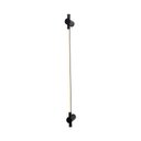 Ver imagem 1 de Arandela Nordecor Lina 60cm 9w Led Bivolt Preto 3000k Luz Amarela