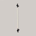 Ver imagem 5 de Arandela Nordecor Lina 60cm 9w Led Bivolt Preto 3000k Luz Amarela