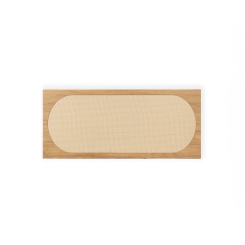 Cabeceira Maya Cama Casal 140 Cm Tauari - Telinha Rattan