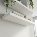 Ver imagem 4 de Kit 2 Prateleira 60cm X 20cm Mdp Suporte Invisível Branco