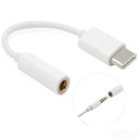 Ver imagem 2 de Adaptador de Fone de Ouvido Tipo C 3.5mm P2 Branco Cabo Type C