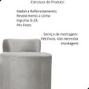 Ver imagem 2 de Puff Banquetas Athena Decorativa Linho