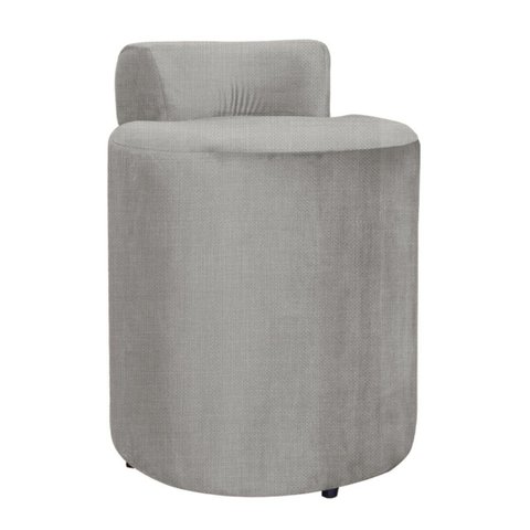 Puff Banquetas Athena Decorativa Linho