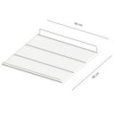 Ver imagem 4 de Conjunto 2 Grades Prateleira Refrigerador Expositor Metalfrio VN50C com Suporte para Grade
