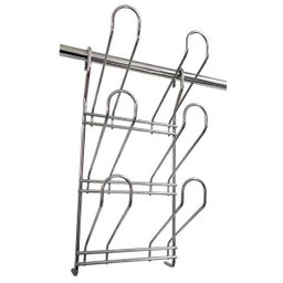 Suporte Para 6 Copos Inox Escorredor De Copos Jomer 3032 - 1 Suporte Para 6 Copos Inox Escorredor De Copos Jomer 3032 - 1