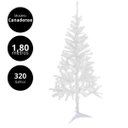 Ver imagem 5 de Árvore de Natal Canadense Branca 230 Galhos 1,80m - Bela Flor