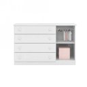 Ver imagem 2 de Cômoda Bebê 4 Gavetas 1 Porta Eloísa Phoenix Baby