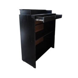 Balcão Caixa Lojas e Comércios 100% Mdf Preto - Suprema Móveis - 4