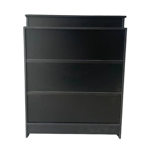 Balcão Caixa Lojas e Comércios 100% Mdf Preto - Suprema Móveis