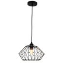 Ver imagem 2 de Lustre Pendente Luminaria Decoraçao Ajustavel Rustica Moderna Metal Aramado Sala Mezanino Quarto Ilu