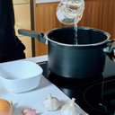 Ver imagem 4 de Panela de Pressão Brinox Antiaderente 4,2l Indução Ceramic Life Preto Super 4954/100