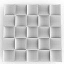 Ver imagem 3 de Forma para Gesso Quadrado Côncavo Madeira 100% Silicone