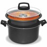 Panela para Pudim Banho Maria 3,2L Tampa de Vidro Original - 2
