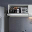 Ver imagem 1 de Armário para Cozinha Aéreo sem Portas Light Branco