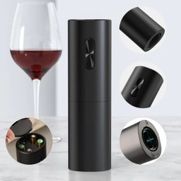 Abridor Vinho Elétrico Automático Saca Rolha Pilha - 1