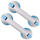 Ver imagem 1 de Alça Barra de Apoio Ventosa Kit 2 Und Portatil Suporte Acessibilidade Idoso Gestante Deficiente