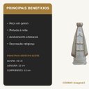 Ver imagem 5 de Nossa Senhora Aparecida Branca com Pérolas