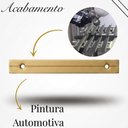Ver imagem 3 de Kit 10 Puxadores para Porta Gaveta Armário Moderno 300mm - Ouro