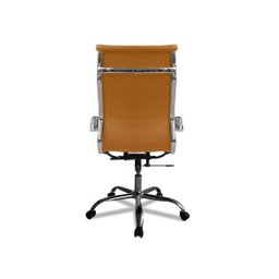 Cadeira Giratória Presidente Charles Eames Esteirinha Bege - 5