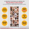 Adesivo Decorativo Porta Várias Raças Cachorros Pet Shop - 5