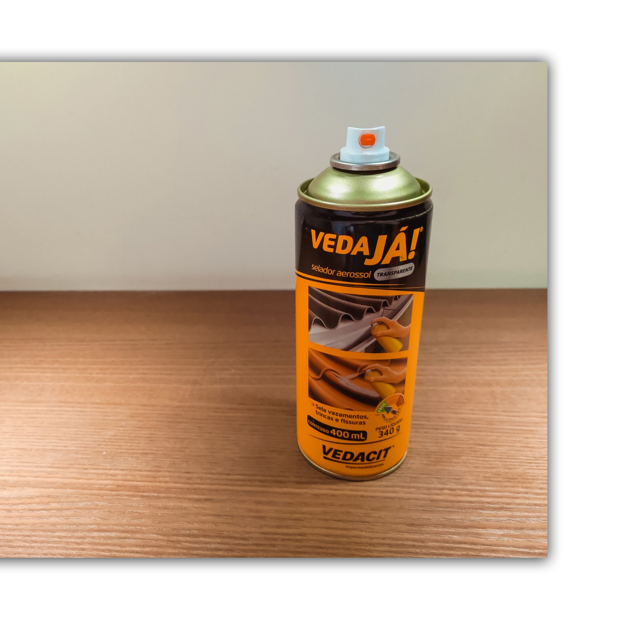 Spray Vedaja Aerossol Transparente Vedacit - 400Ml - 2