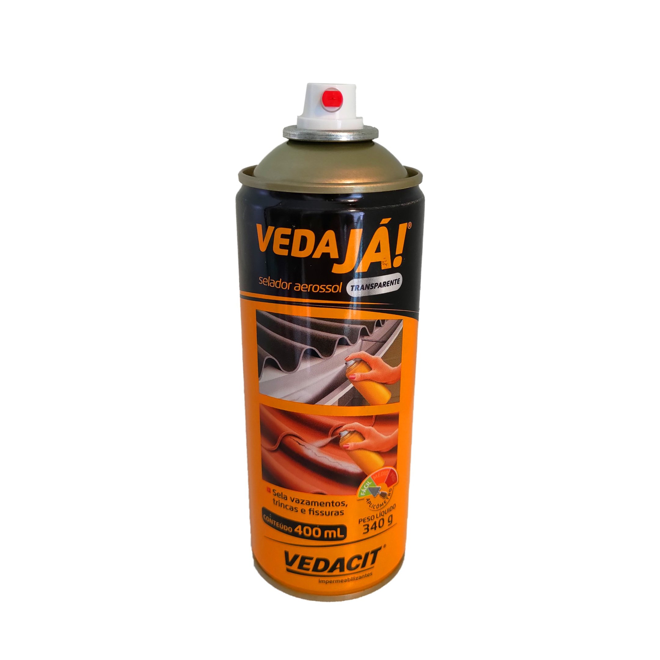 Spray Vedaja Aerossol Transparente Vedacit - 400Ml - 1