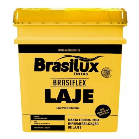 Impermeabilizante para Laje 3,6 Kg - Brasilux Brasiflex
