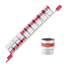 Ver imagem 1 de Kit de Soquetes 10 a 22mm 10 Peças 1/2v Aço Cr-v 135579 Mtx