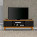 Ver mais imagens de Conjunto Sala de Estar Buffet Ripado Rack 2 Portas 180cm