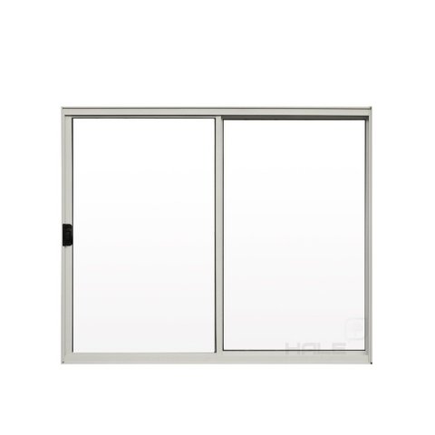 Janela de Correr 2 Folhas S/ Grade Aluminio Brilhante 1.00 X 1.50 Linha Modular - Hale