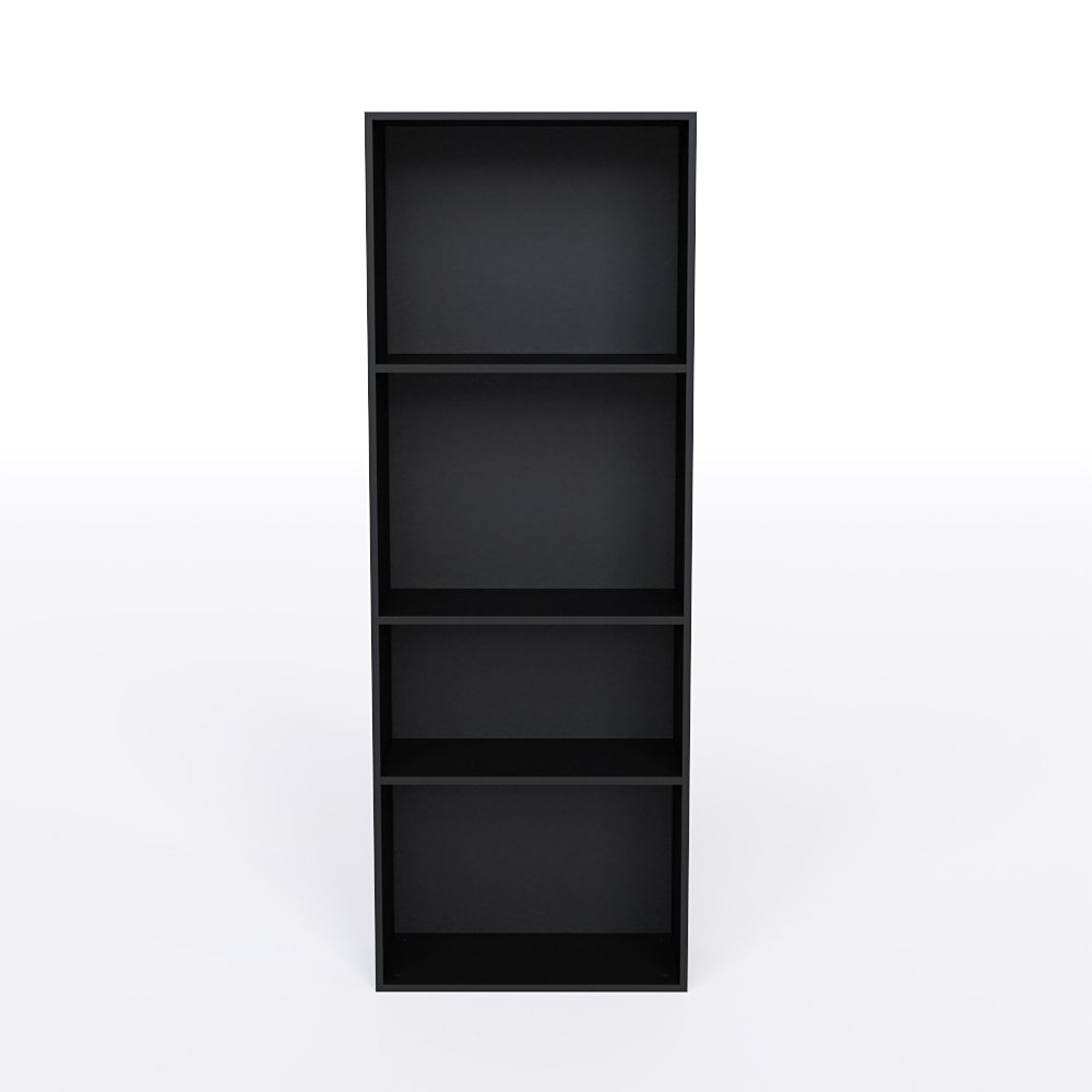 Armário para Escritório Alto com Portas Baixa:preto - 2