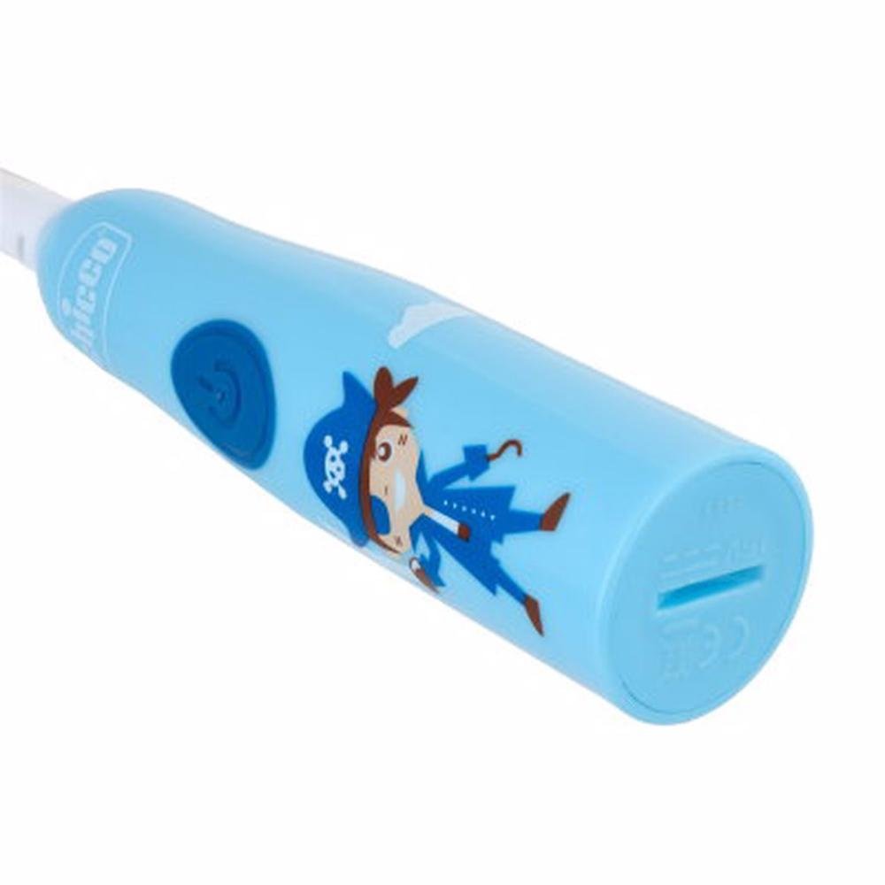 Escova De Dentes Elétrica Chicco 3A+ Pirata Azul - 2