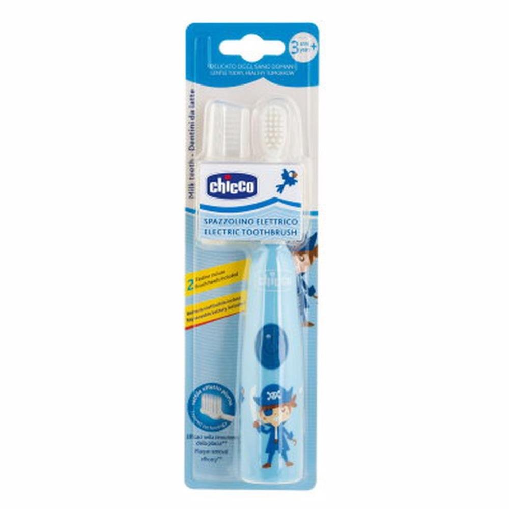 Escova De Dentes Elétrica Chicco 3A+ Pirata Azul - 3