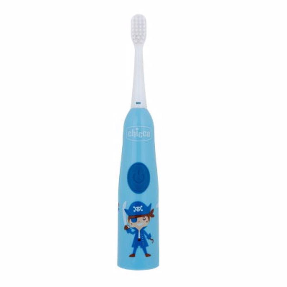 Escova De Dentes Elétrica Chicco 3A+ Pirata Azul - 1