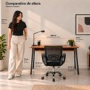 Ver imagem 6 de Conjunto de Escritório Mesa Niara e Cadeira Begônia Preto