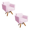 Ver imagem 6 de Kit 02 Poltronas Marisa Rosa Bebê