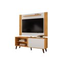 Ver imagem 4 de Rack com Painel para TV 65 Polegadas Peter 150cm Ripado Porta Deslizante Cedro Bali DJ Móveis