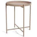 Ver imagem 1 de Mesa de Apoio em Metal Bege Escuro 43cm 17610 Mart