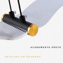 Ver imagem 3 de Pendente Passáro 3k Led Integrado Preto+dourado Bivolt Yoe