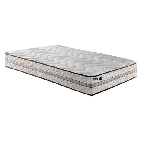 Colchão Solteiro Paropas Espuma D33 Pasquale Plus Euro Pillow Clean (78x188x25) - 
