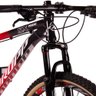Bicicleta MTB SX Ride Aro 29 Quadro 17 com 21 Marchas Freio Mecânico Vermelho Preto - Dropp - 5