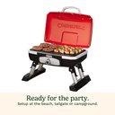 Ver imagem 3 de Cuisinart Churrasqueira Portátil a Gás Petit Gourmet 5500 Btu (vermelha)
