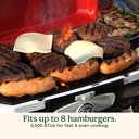 Ver imagem 4 de Cuisinart Churrasqueira Portátil a Gás Petit Gourmet 5500 Btu (vermelha)