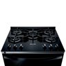 Fogão Brastemp 5 Bocas Preto com Mesa de Vidro e Turbo Chama - Bfs5Vce - 5